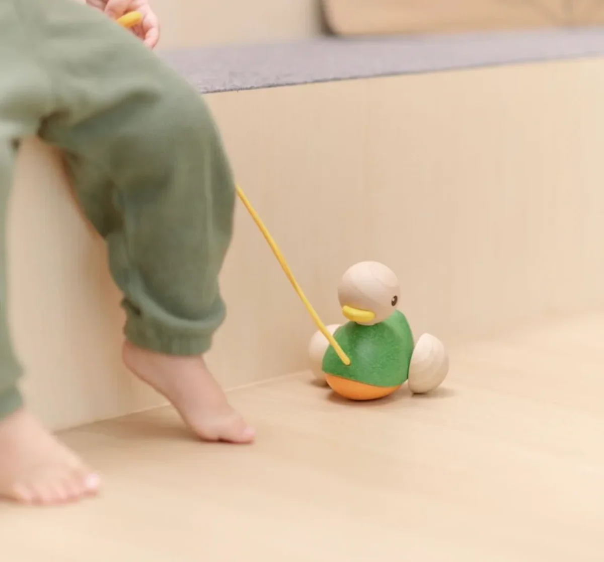 Pato arrastre Plantoys - Imagen 3