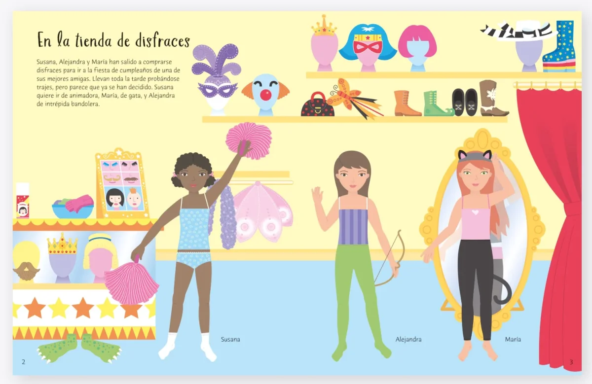 El vestuario de pegatinas - Los Disfraces - Imagen 3