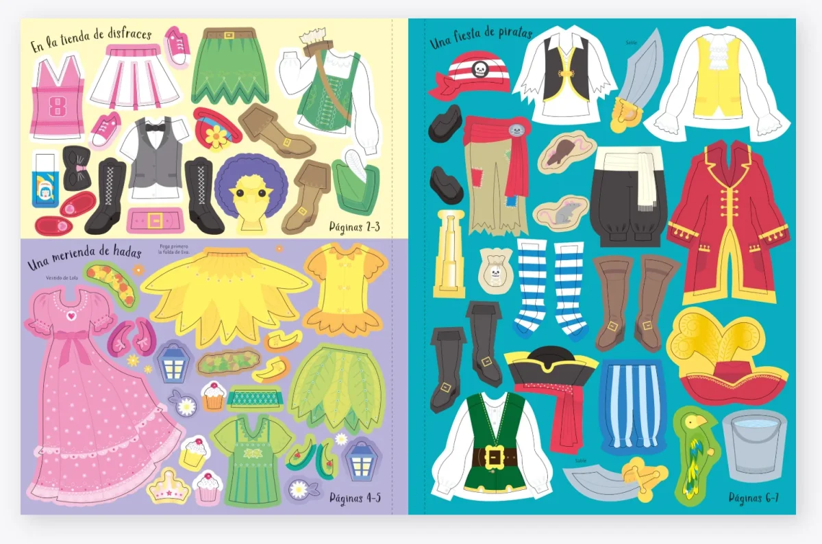 El vestuario de pegatinas - Los Disfraces - Imagen 4
