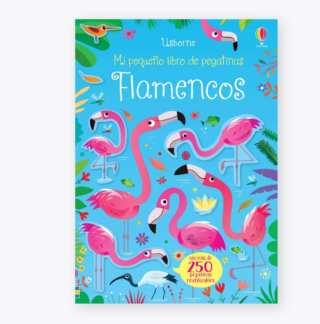 Mi pequeño libro de pegatinas - Flamencos - Imagen 2