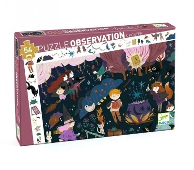 Puzzle Observación Aprendices de brujo - Djeco