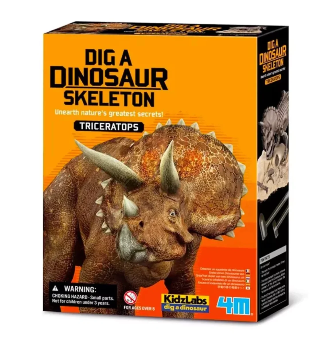Kit de Paleontología Triceratops - 4M - Imagen 2