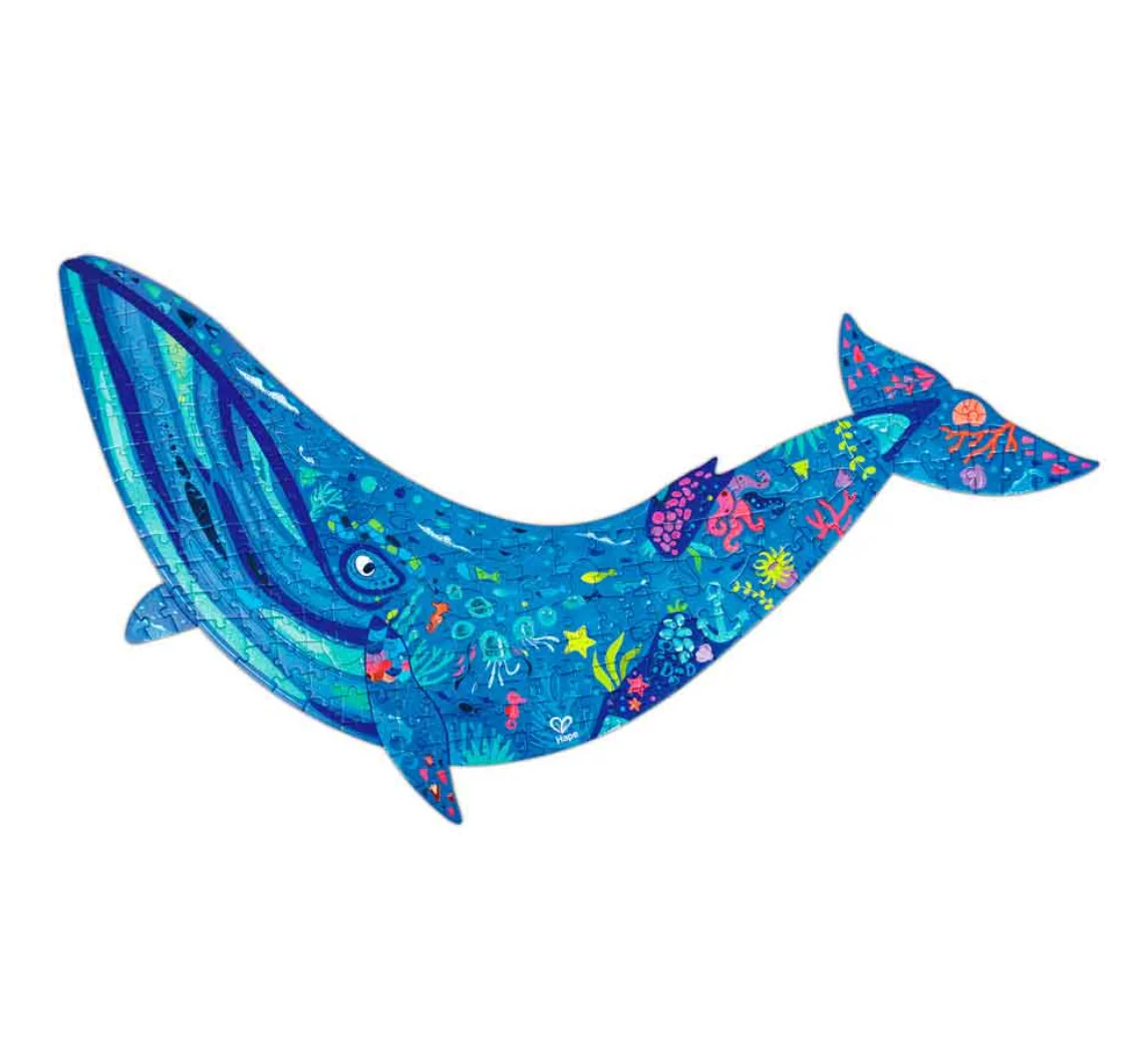 Puzzle Ballena brillante- Hape - Imagen 4