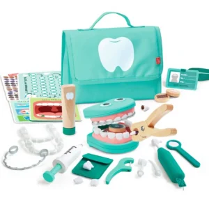 Maletín dentista con dentadura y accesorios - Hape