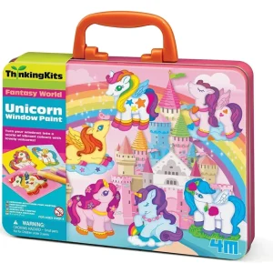 Arte para ventanas Unicornios- 4M