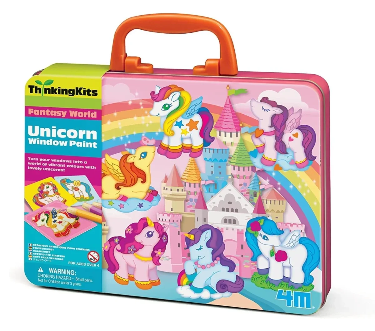 Arte para ventanas Unicornios- 4M - Imagen 2