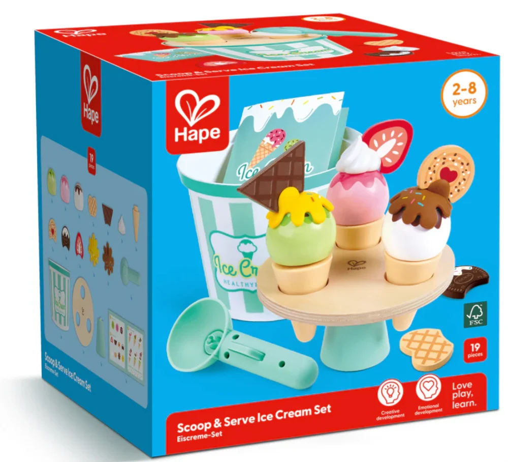 Juego de helados - Hape - Imagen 3
