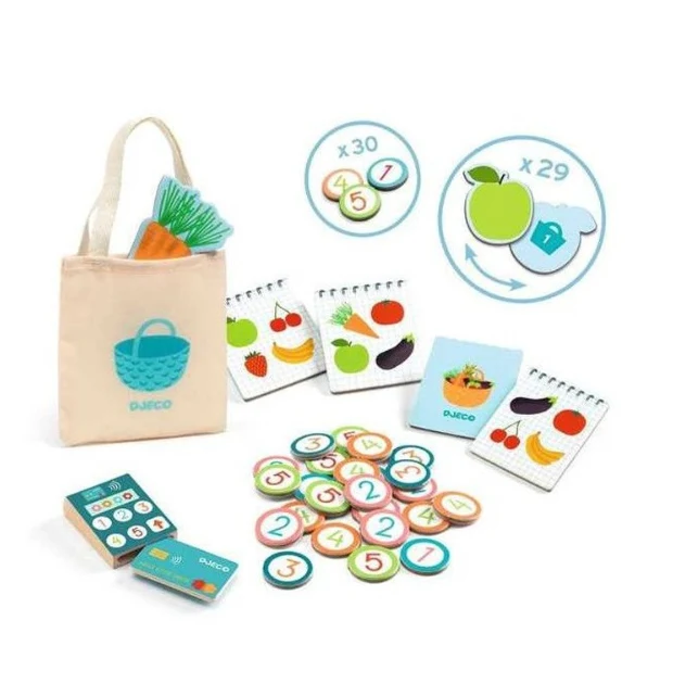 Imitación Léa & Milo Little Market - Djeco - Imagen 3