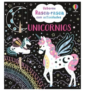Rasca-rasca con actividades Unicornios