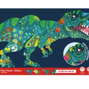 Puzzle Dinosaurio brillante - Hape