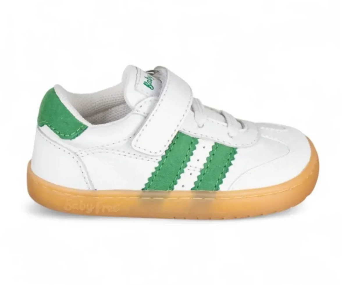 Deportiva Piel Blanco y Verde – Chetto - Imagen 3