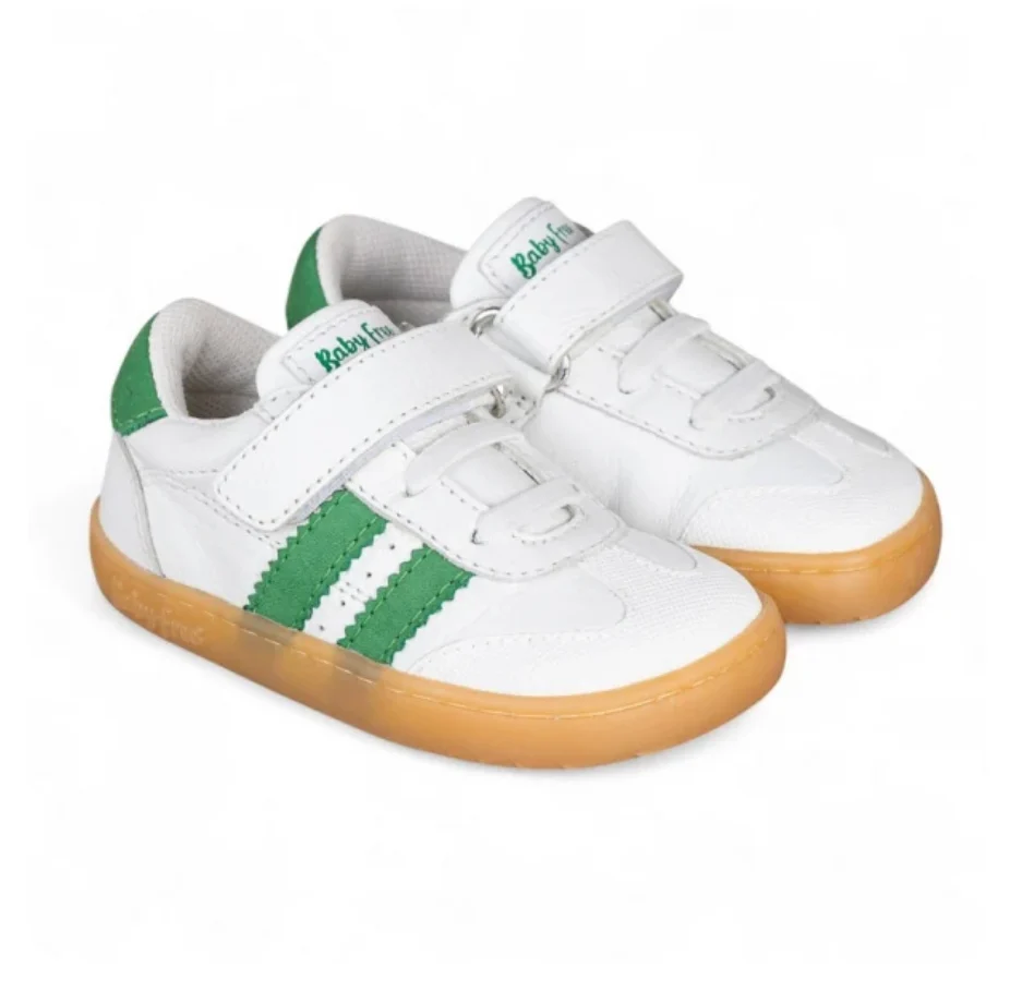 Deportiva Piel Blanco y Verde – Chetto - Imagen 2