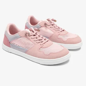 Deportiva Barefoot Malla Rosa y Gris B&W