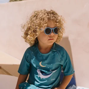 Camiseta protección solar Whale Teal