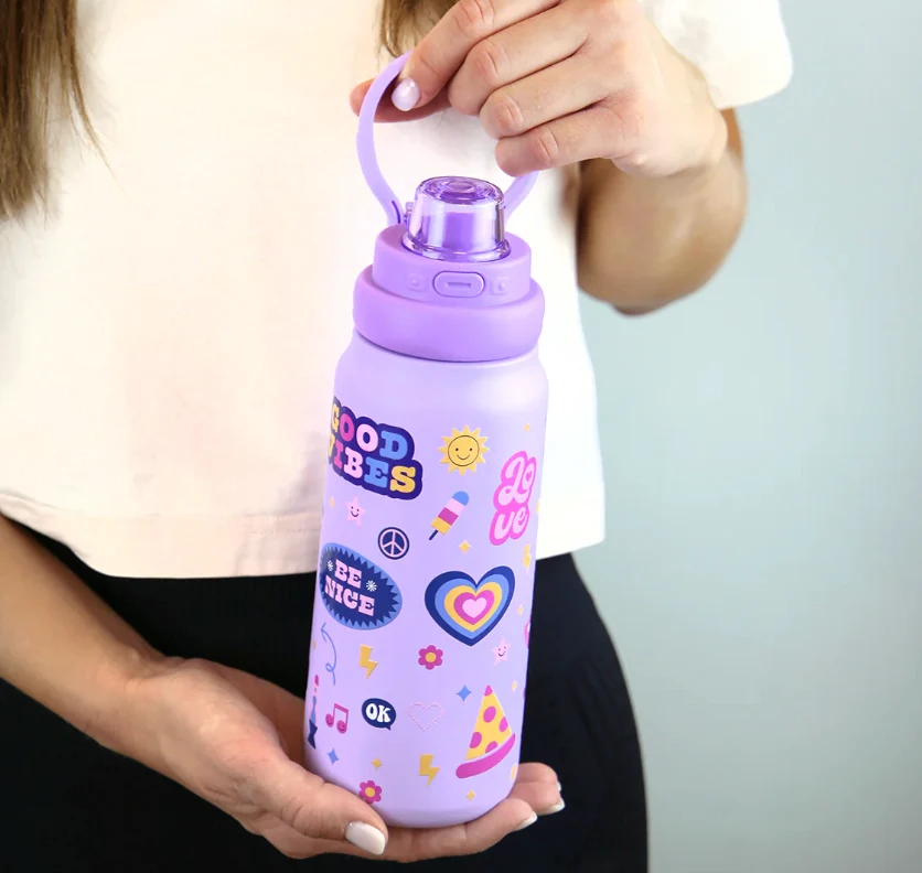 Botella térmica acero 750ml Glow Up - Imagen 3