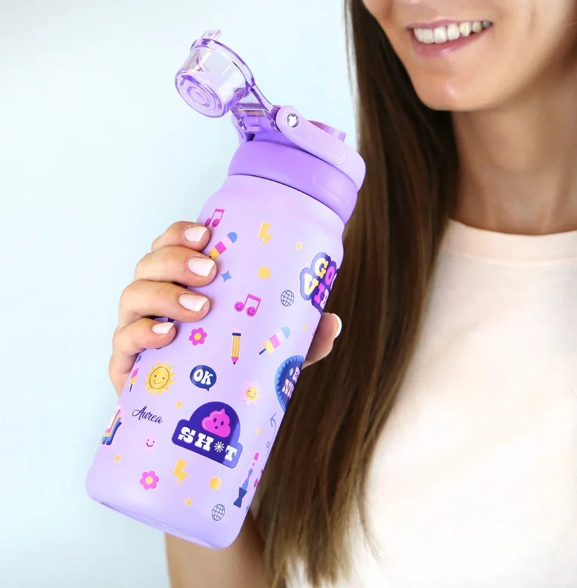Botella térmica acero 750ml Glow Up - Imagen 4