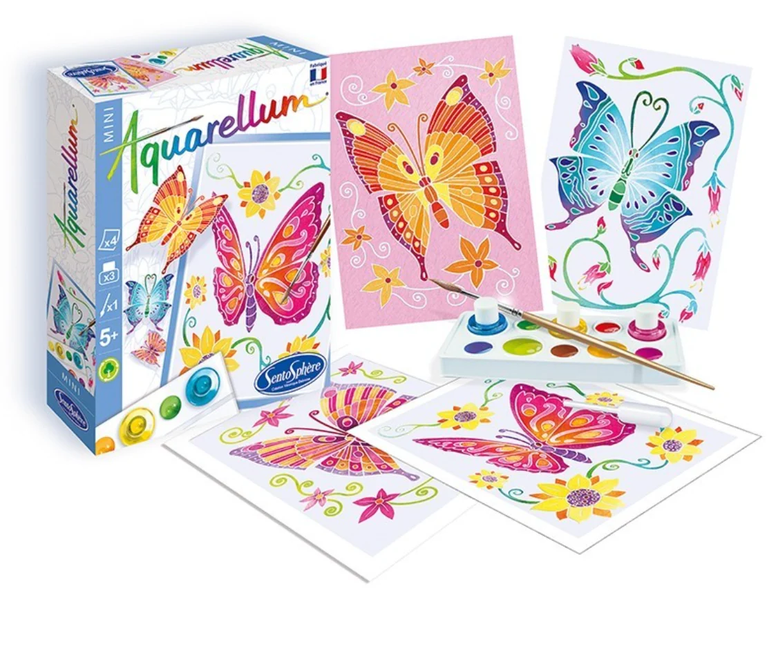 Aquarellum mini Mariposas - Sentosphère - Imagen 3