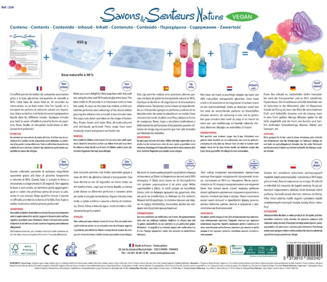 Kit para jabones de la naturaleza - Sentosphère - Imagen 4