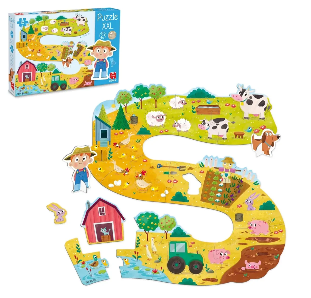 Puzzle XXL: La granja - Goula