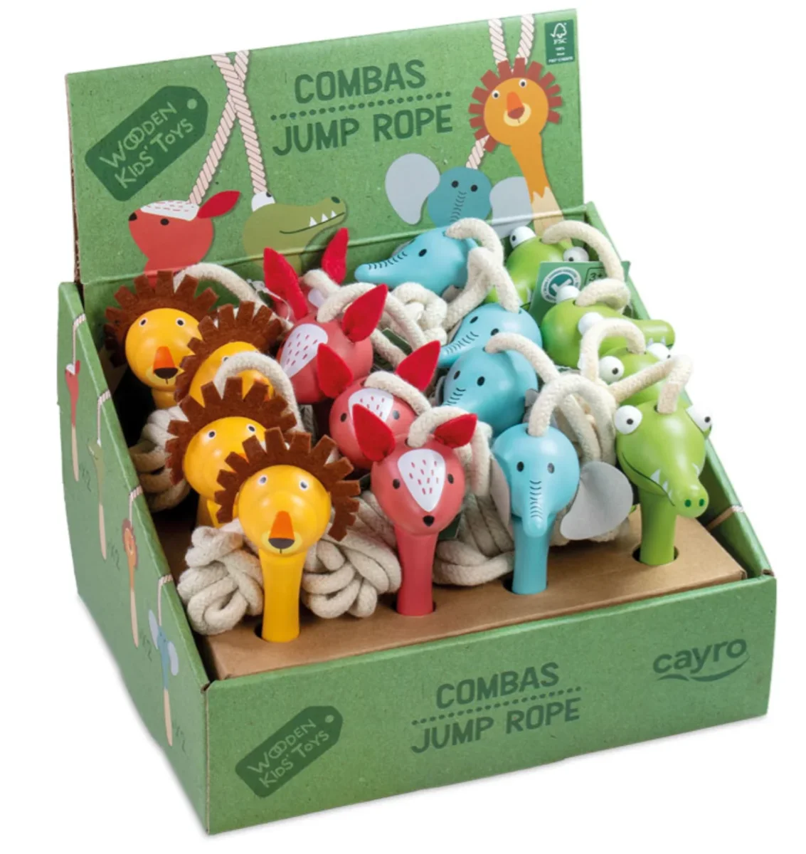 Comba de madera animales - Imagen 2