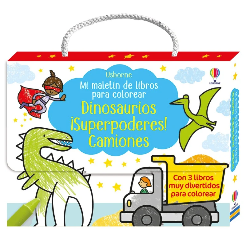Mi maletín de libros para colorear - Dinosaurios - Imagen 2