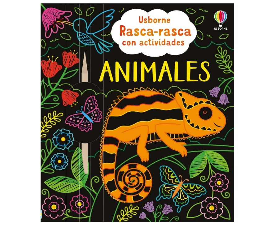 Rasca-rasca con actividades Animales - Imagen 2