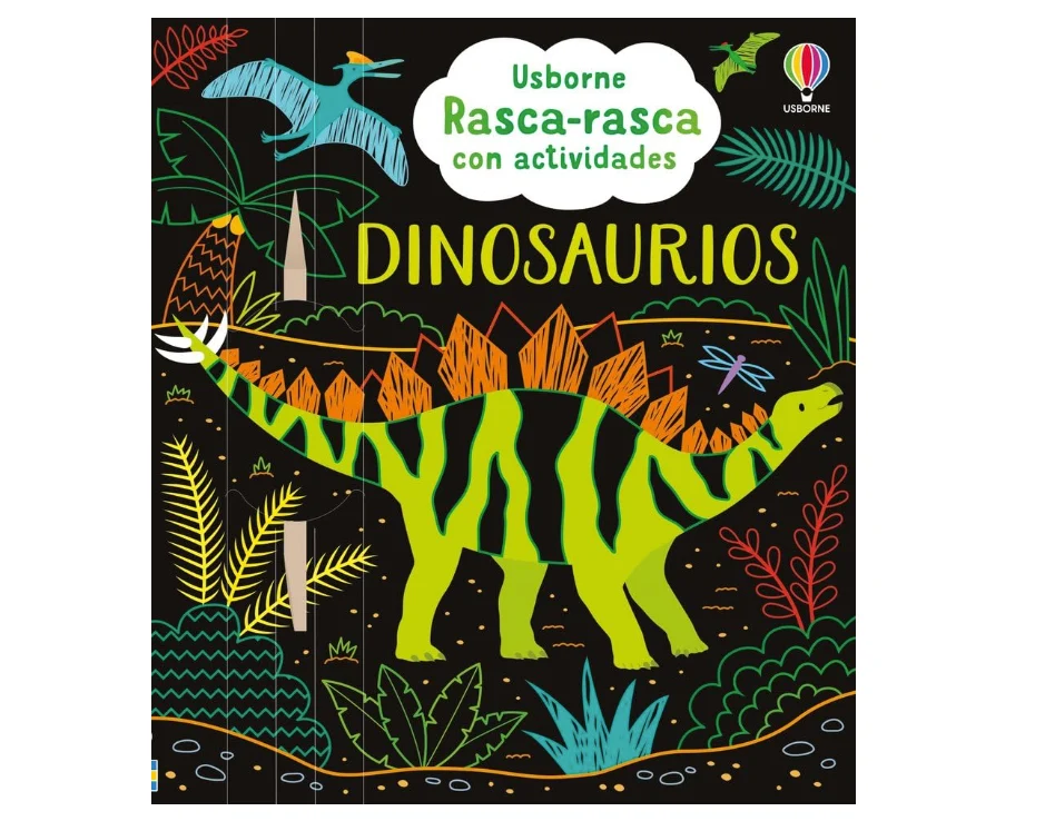 Rasca-rasca con actividades Dinosaurios - Imagen 2