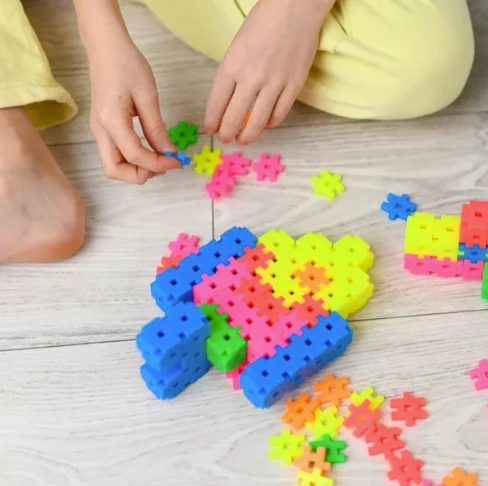 Bloques construcción MELI NEON – Basic Box 1200 pcs - Imagen 3