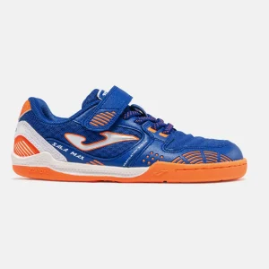 Bota de fútbol sala MAX azul Barefoot - Joma