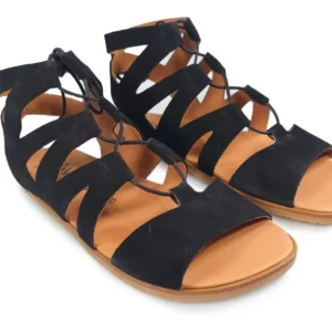 Sandalia barefoot Vivant Savia Serraje negro