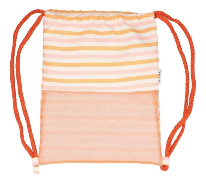 Mochila saco antiarena Coral & Mostaza