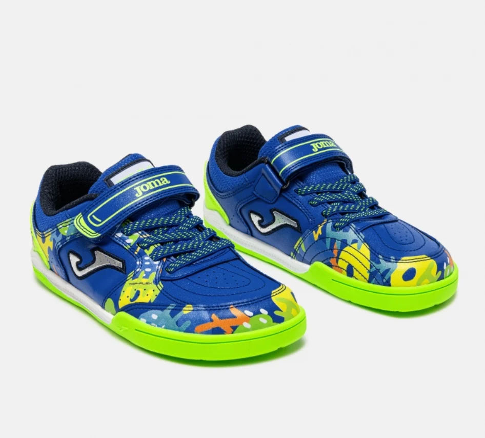 Bota de fútbol sala Top Flex 2604 Royal Barefoot - Joma