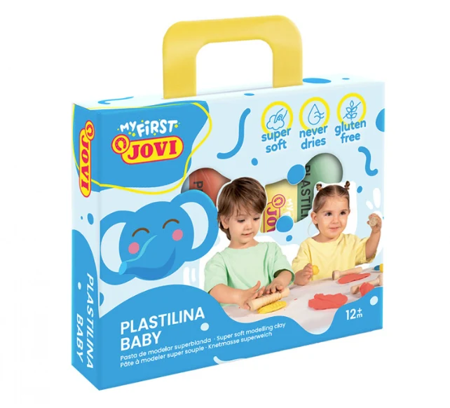 Mt First Plastilina Baby Estuche 4 pastillas 38g