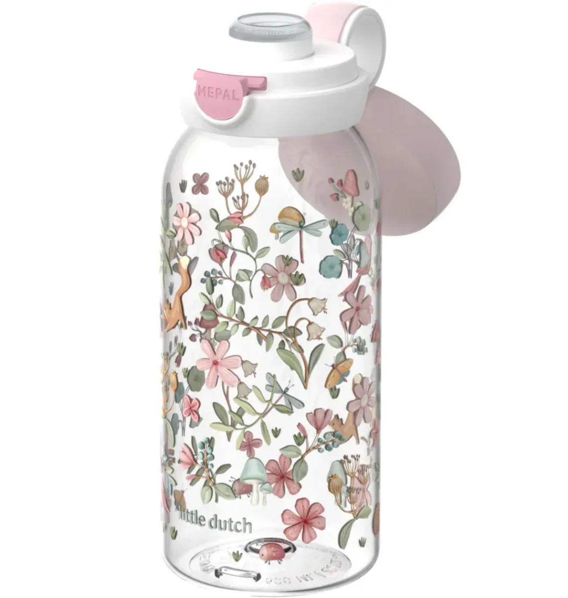 Botella plástico con tapón 600ml Fairy Garden - Imagen 3