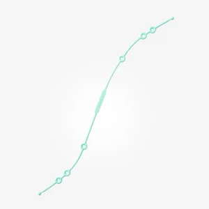 Colgador atrapatodo silicona Menta - Saro