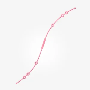 Colgador atrapatodo silicona Rosa - Saro