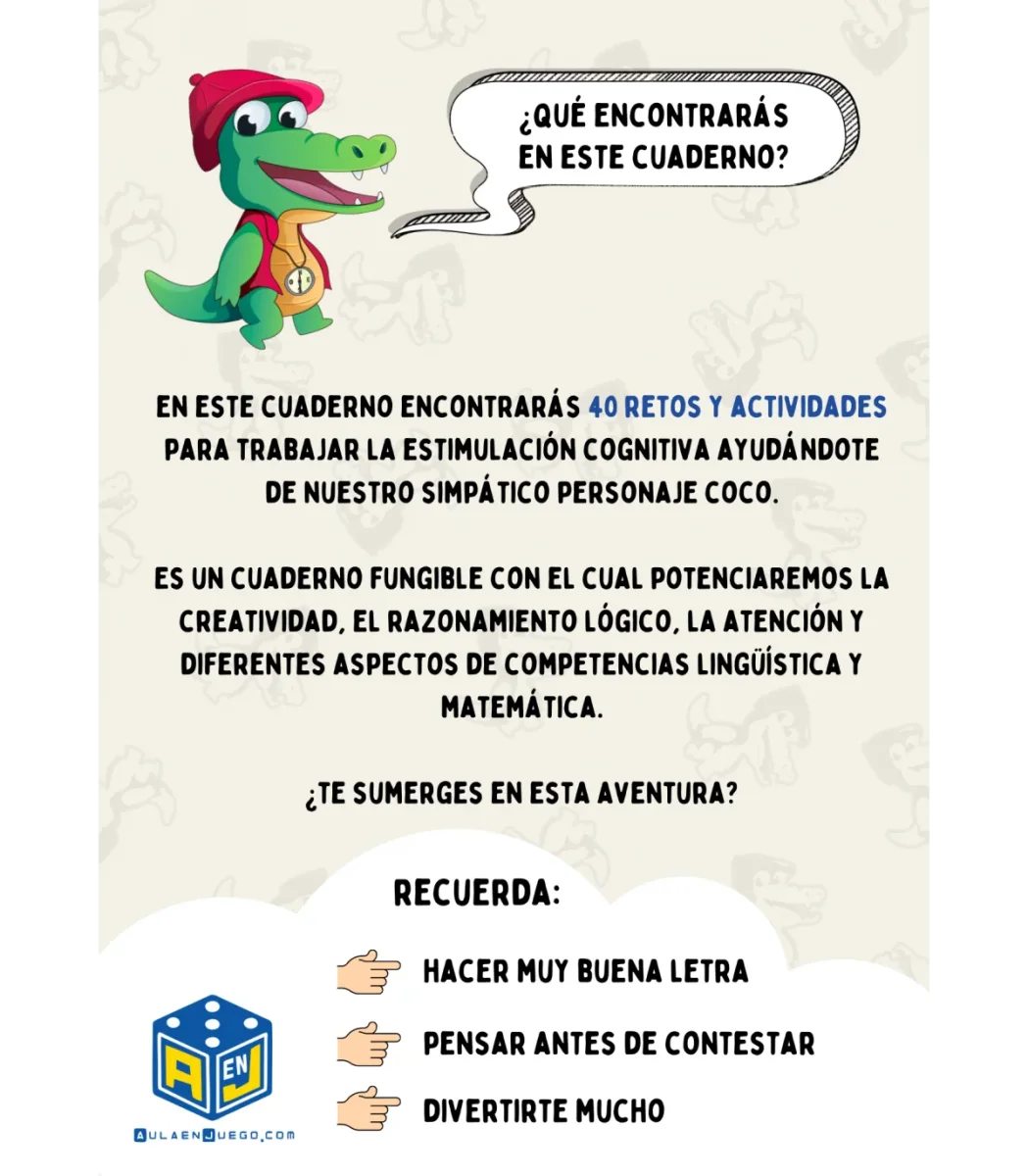 Cuaderno de enriquecimiento cognitivo 6-8 años - Imagen 3