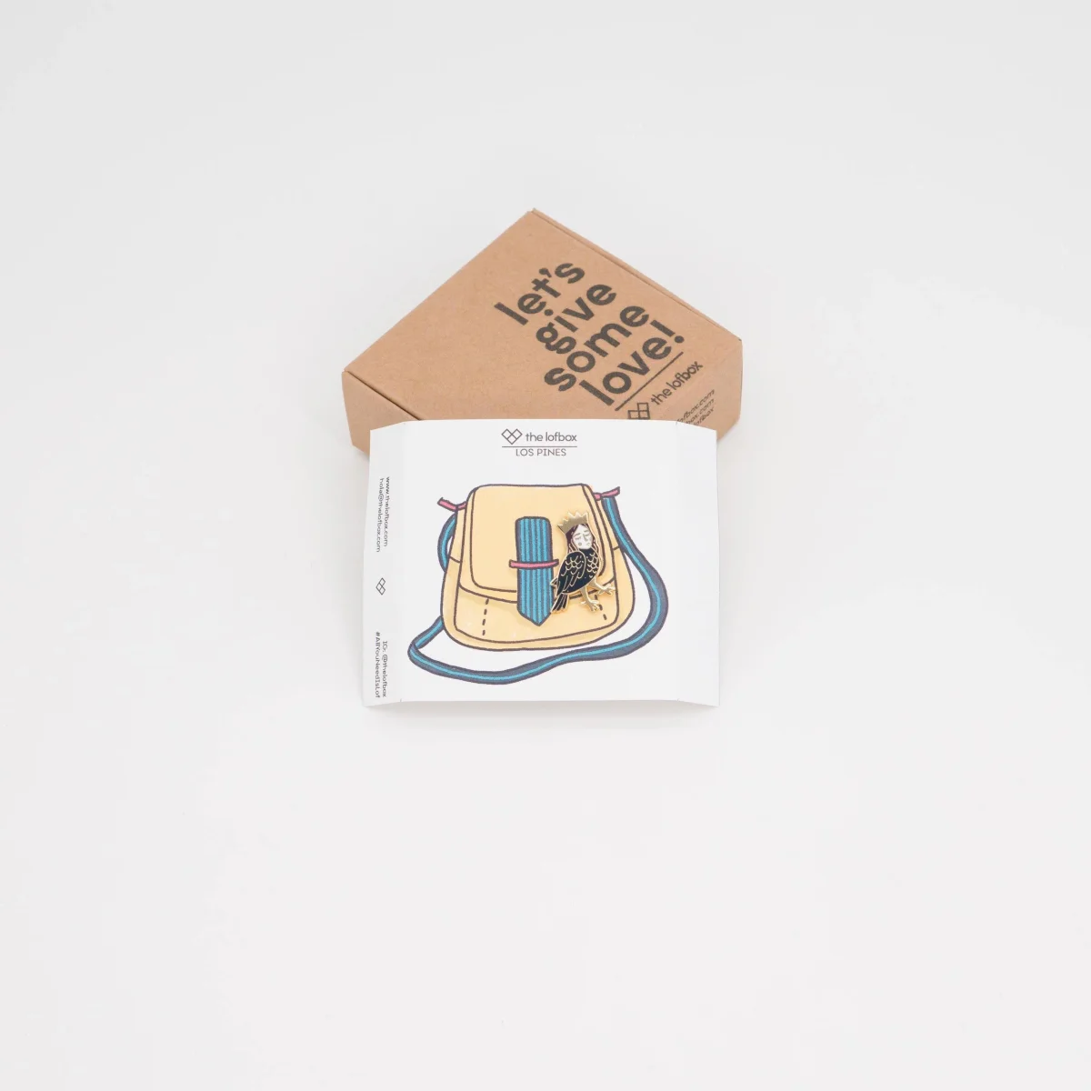 Pin pájaro mitológico Sirin - Imagen 3