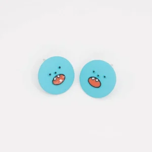 Pendientes caras asombradas