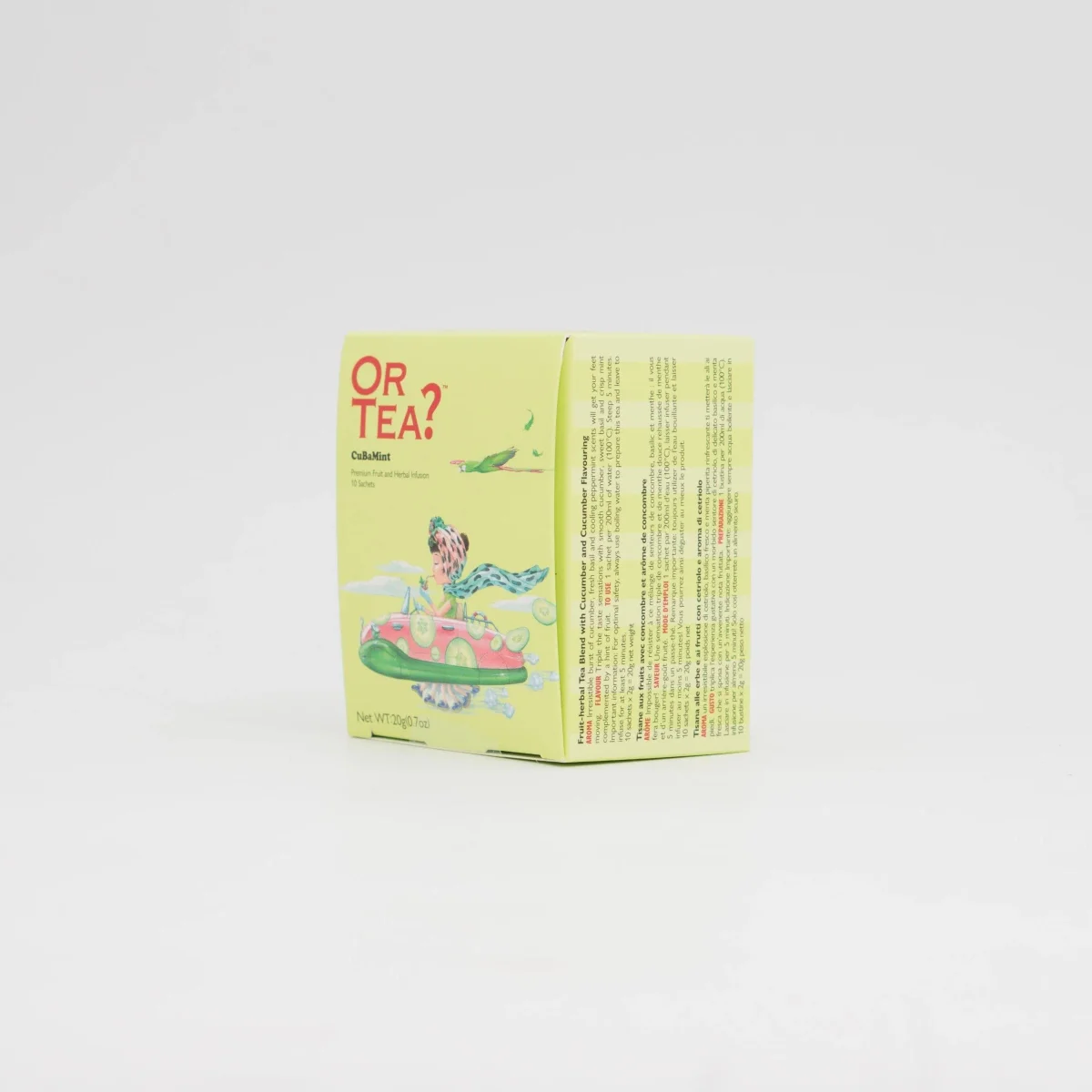 Té Or Tea? CuBaMint - Herbal & Fruit Infusion (20g) - Imagen 3