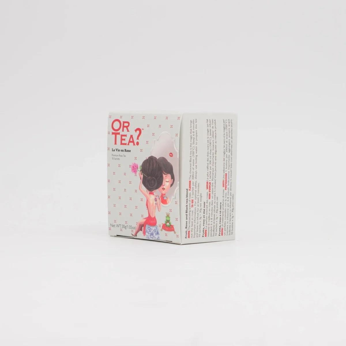 Té Or Tea? La Vie en Rose - Té negro con rosa mosqueta 30g (Países Bajos) - Imagen 3