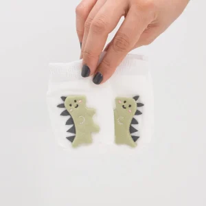 Calcetines antideslizantes de bebé dino