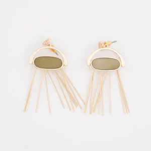 Pendientes de gota óvalo