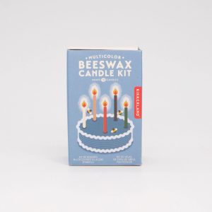 Kit de velas Kikkerland - de cera de abejas multicolor