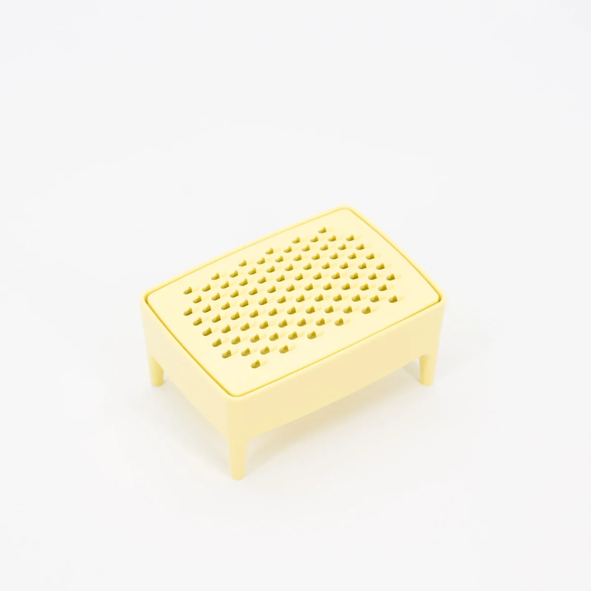 Jabonera Bubble Buddy de Foekje Fleur - Mellow Yellow plástico reciclado - Imagen 3