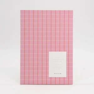NOTEM Vita Cuaderno mediano - Cuadrícula Rosa (Dinamarca)
