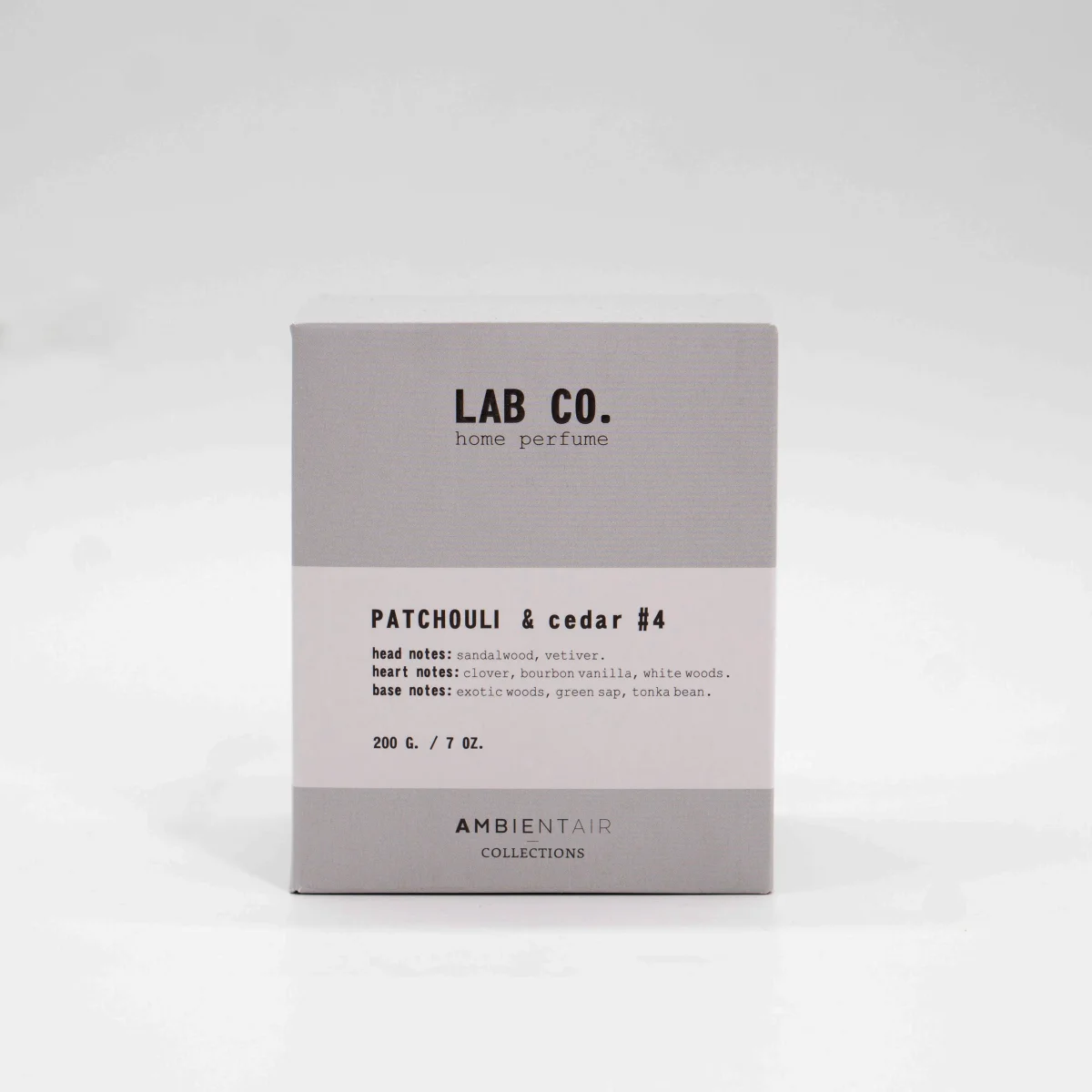 Vela artesanal aromática - PATCHOULI & CEDAR # 4 - Imagen 3