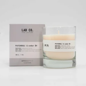 Vela artesanal aromática  - PATCHOULI & CEDAR # 4