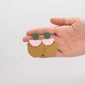Pendientes geométricos media luna