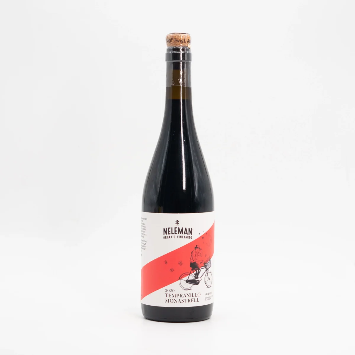 Vino tinto Tempranillo Monastrell ECO - Neleman - Imagen 2